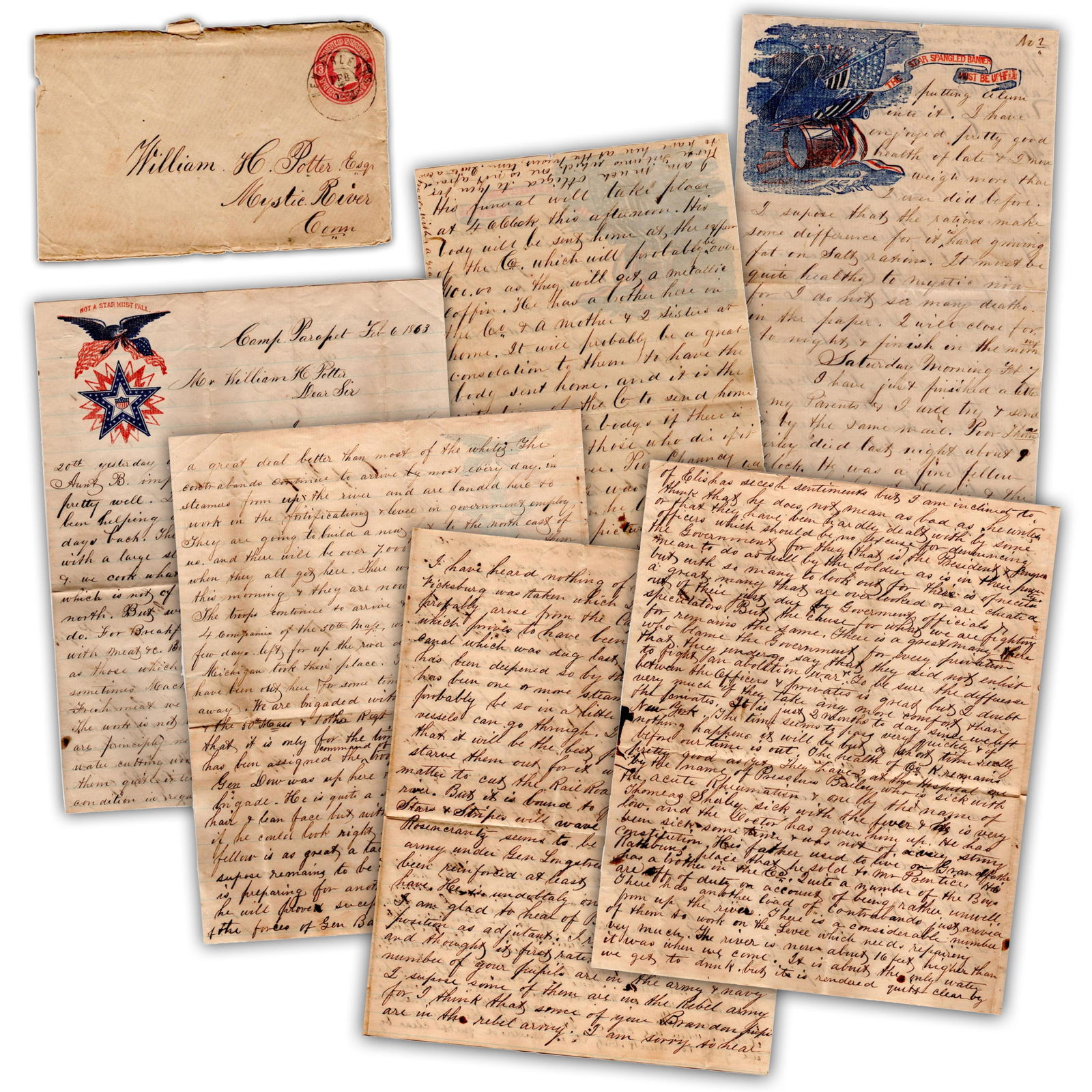 CT Soldier Describes Serving Alongside Black Soldiers & Emancipation Proclamation!!! Unique & (1 of 10)