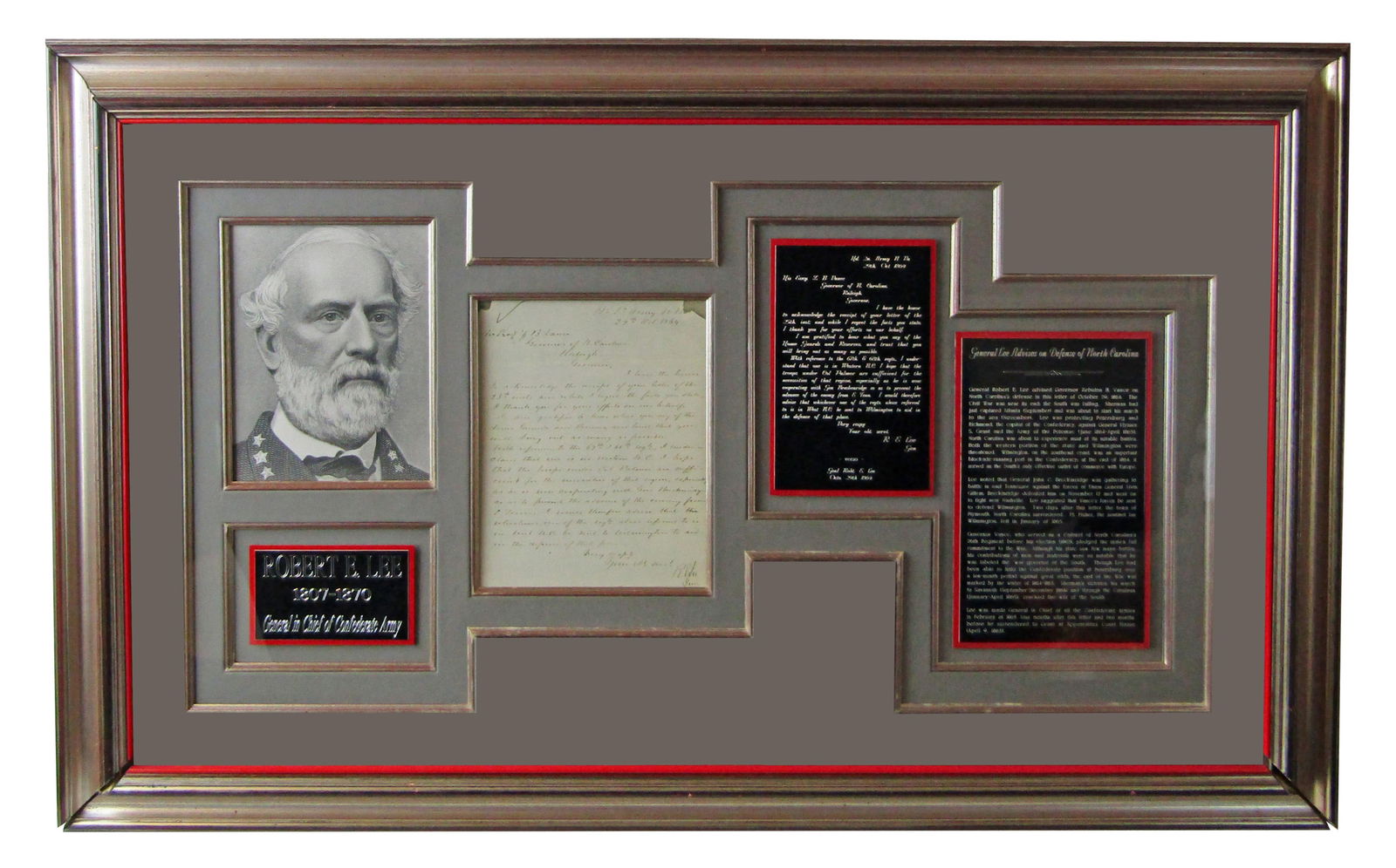 Gen. Robert E. Lee: "prevent the advance of the enemy from E Tenn... aid in the defence of that: Robert E. LeePetersburg, VA, October 29, 1864Gen. Robert E. Lee: "prevent the advance of the enemy from E Tenn... aid in the defence of that place..." - Battle Content, Magnificent Display!LSROBERT E.