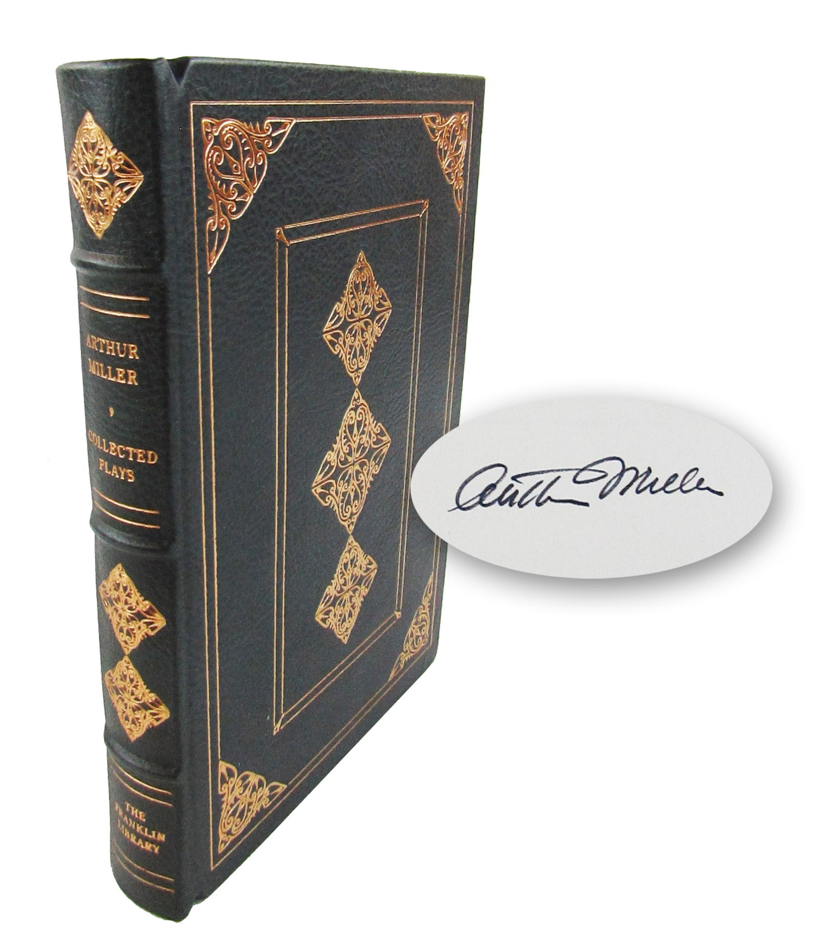 Arthur Miller Signed Ltd. Ed. of Collected Plays, Incl. "The Crucible" & "Death of a Salesman": Arthur MillerFranklin Center, PA, ca. 1980Arthur Miller Signed Ltd. Ed. of Collected Plays, Incl. "The Crucible" & "Death of a Salesman"Signed bookA limited edition copy of Arthur Miller's Collected P