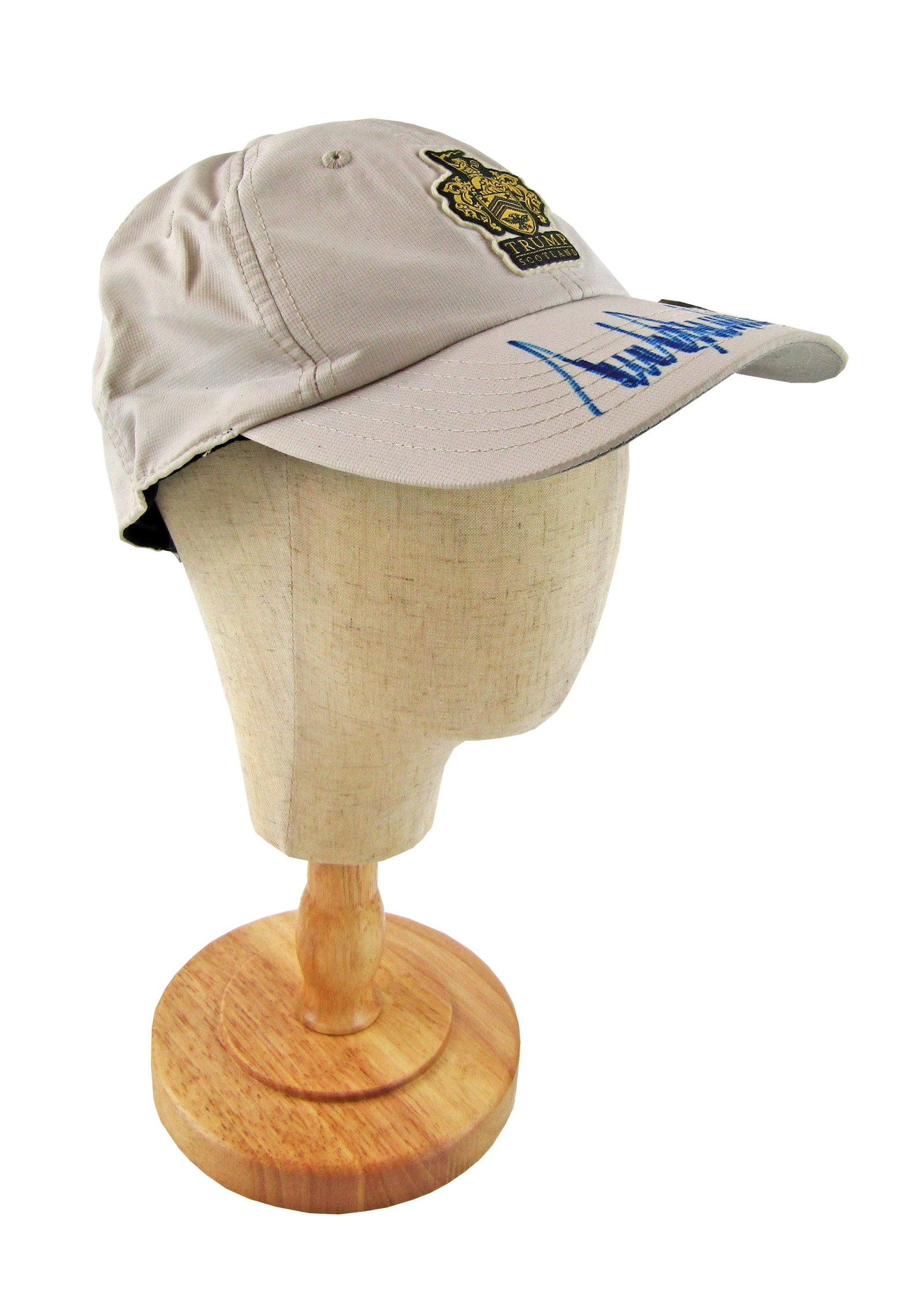 Donald Trump Boldly Signed "Trump Scotland" Baseball Cap With PSA LOA (1 of 7)