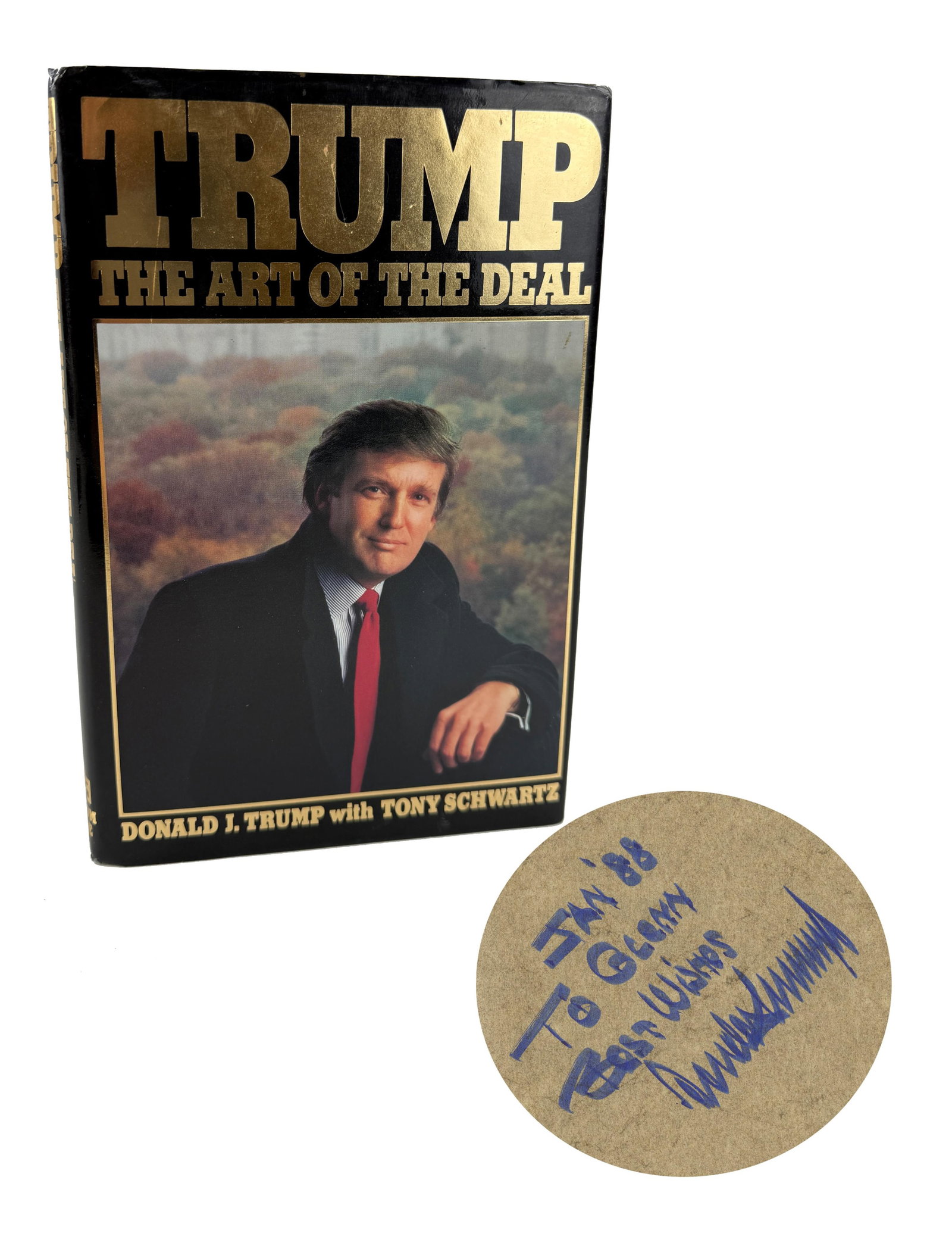 Trump Signed 1st Ed. "The Art of the Deal," JSA LOA (1 of 3)