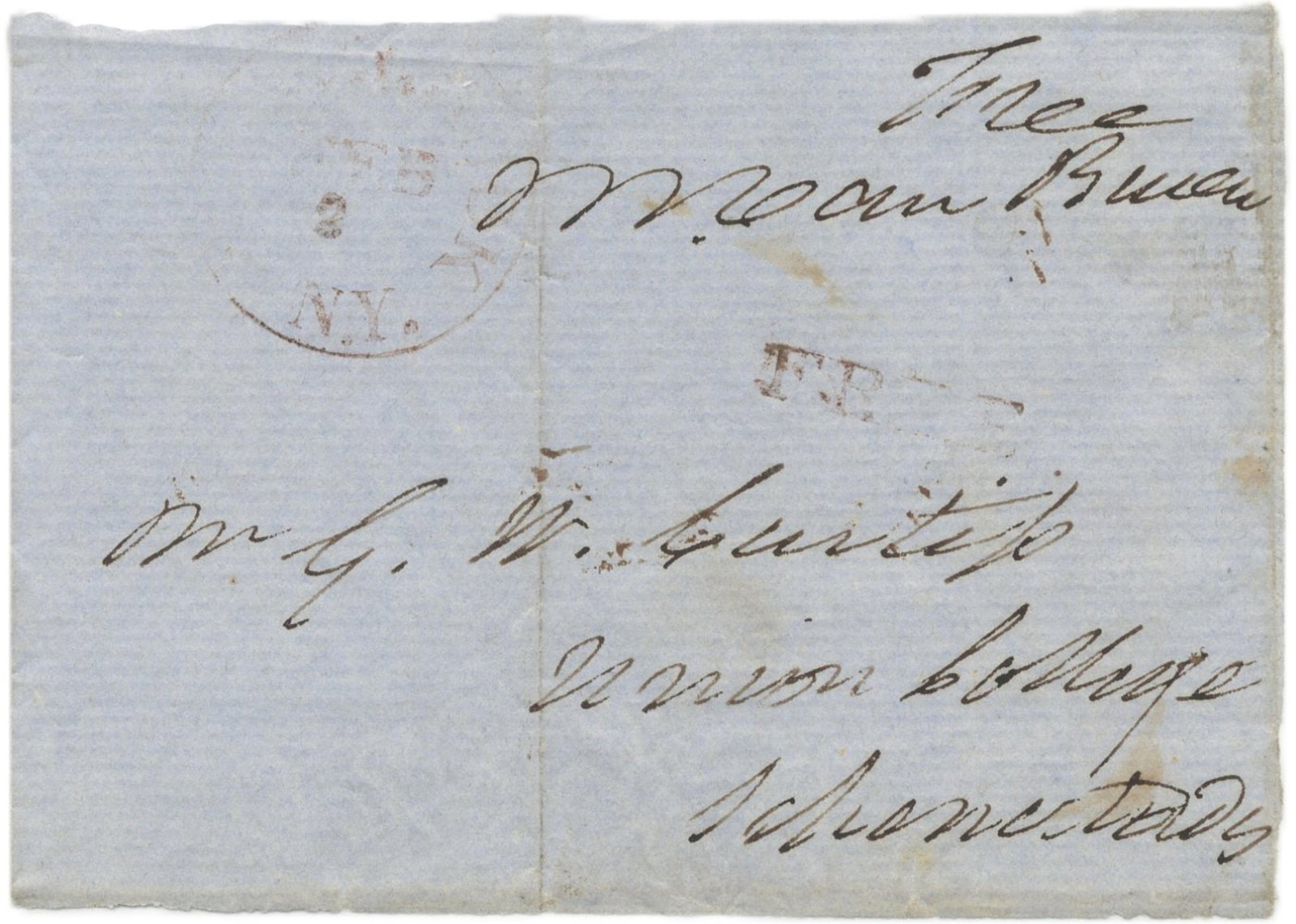 Martin Van Buren Free Frank (1 of 2)