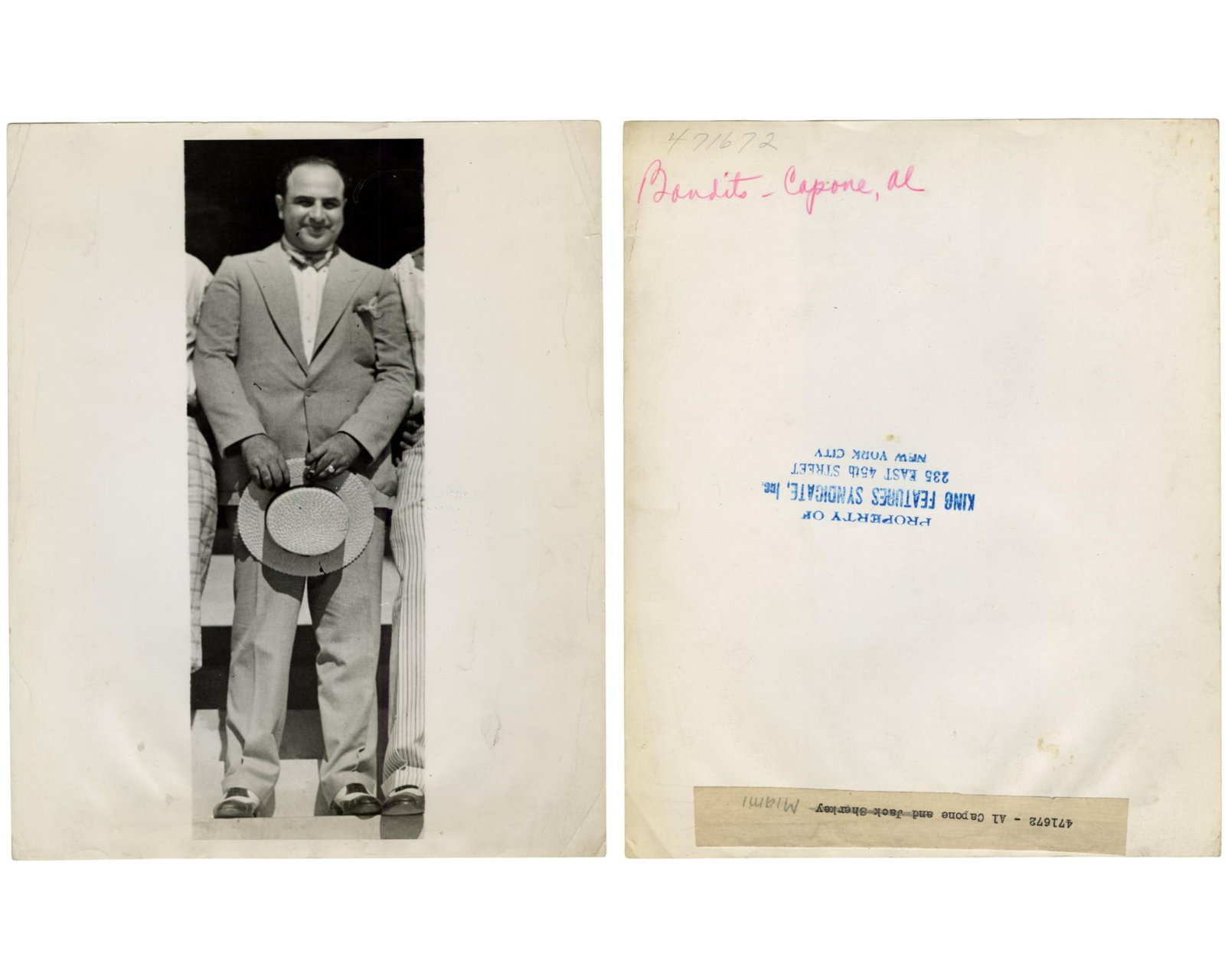 Striking Al Capone Portrait (1 of 3)