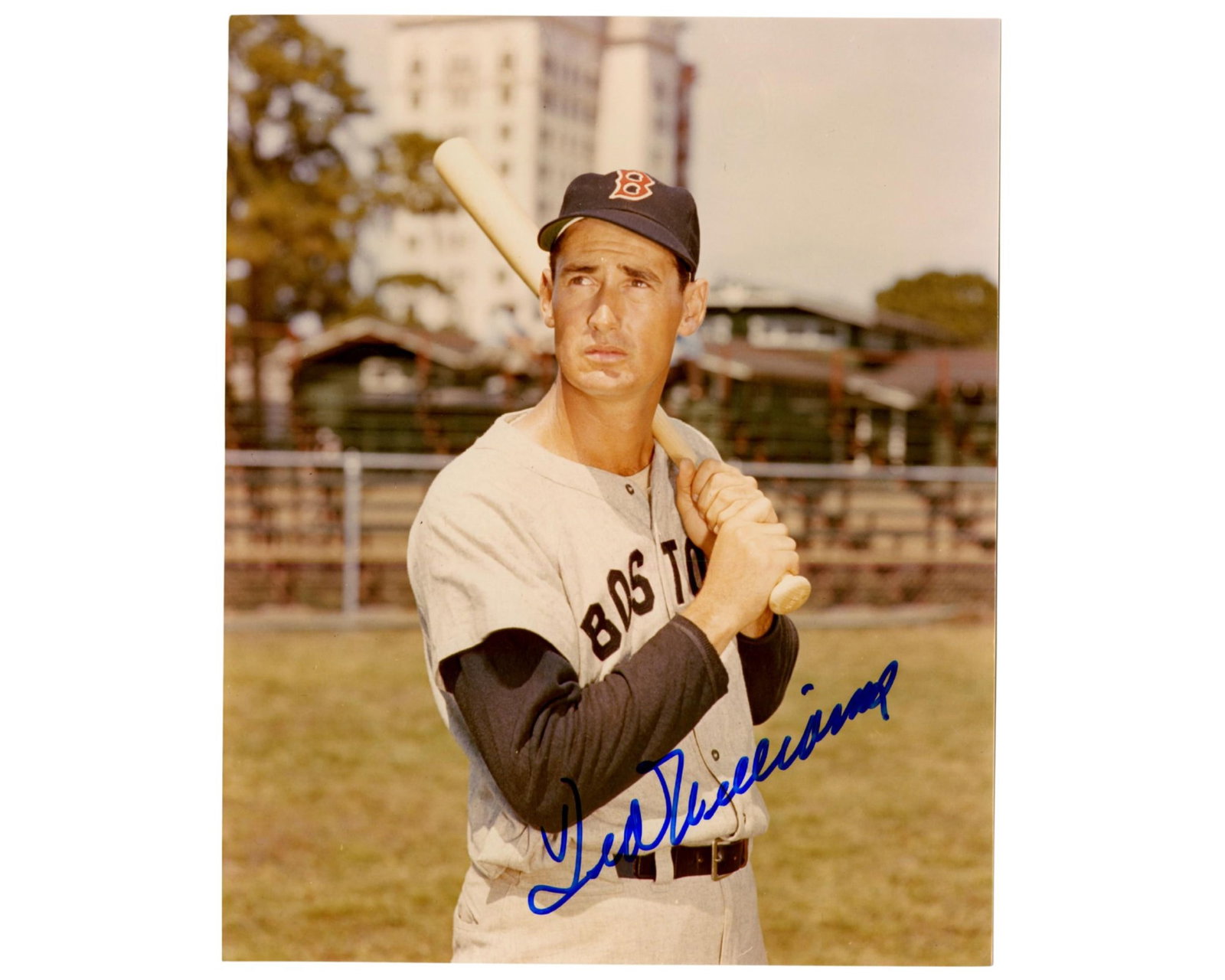 Iconic Ted Williams Boldly Signed Photo (1 of 1)