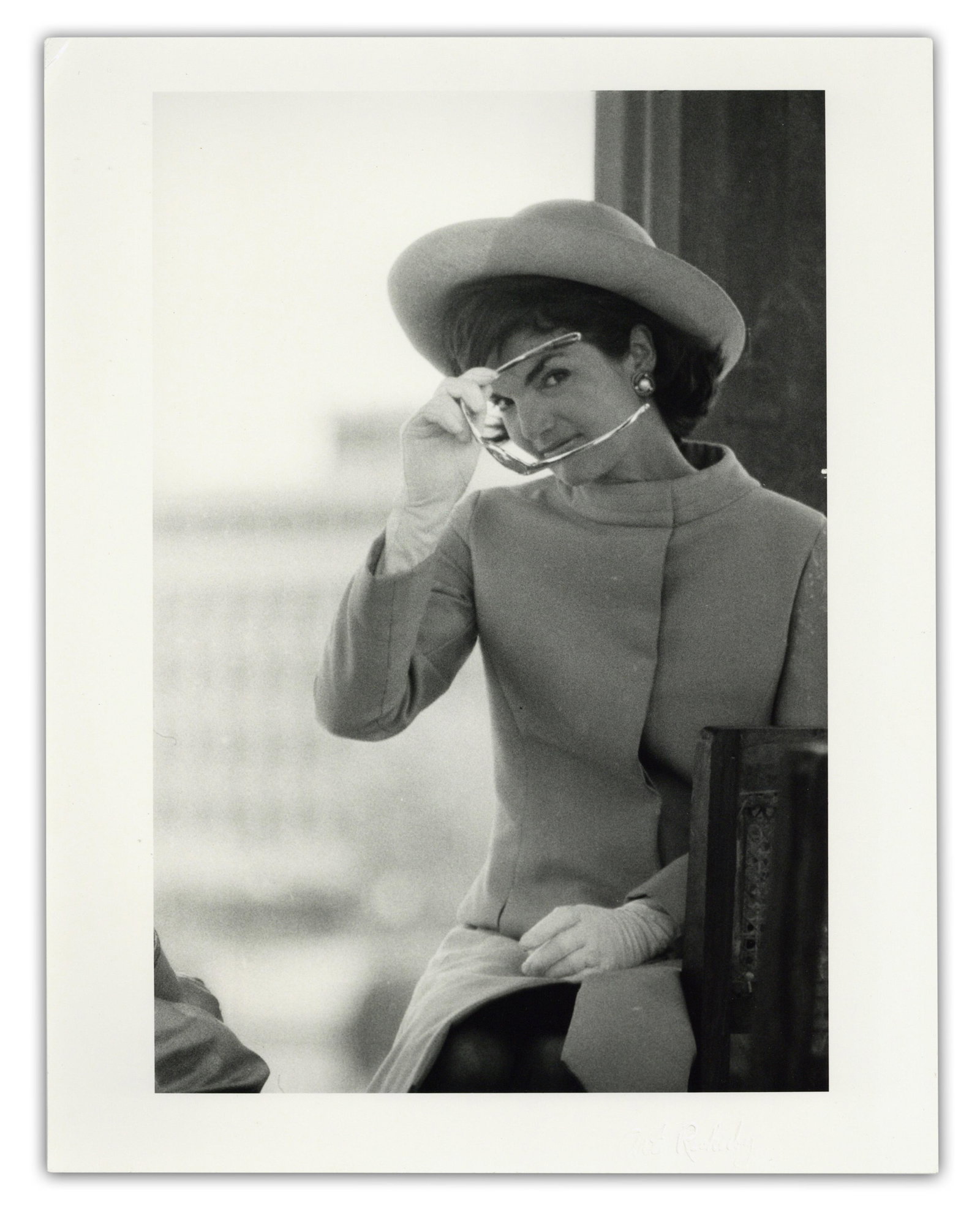 Art Rickerby Ltd. Ed. "Jackie With Glasses" Gelatin Silver Print, Ex-Arthur B. Rickerby Photo (1 of 4)