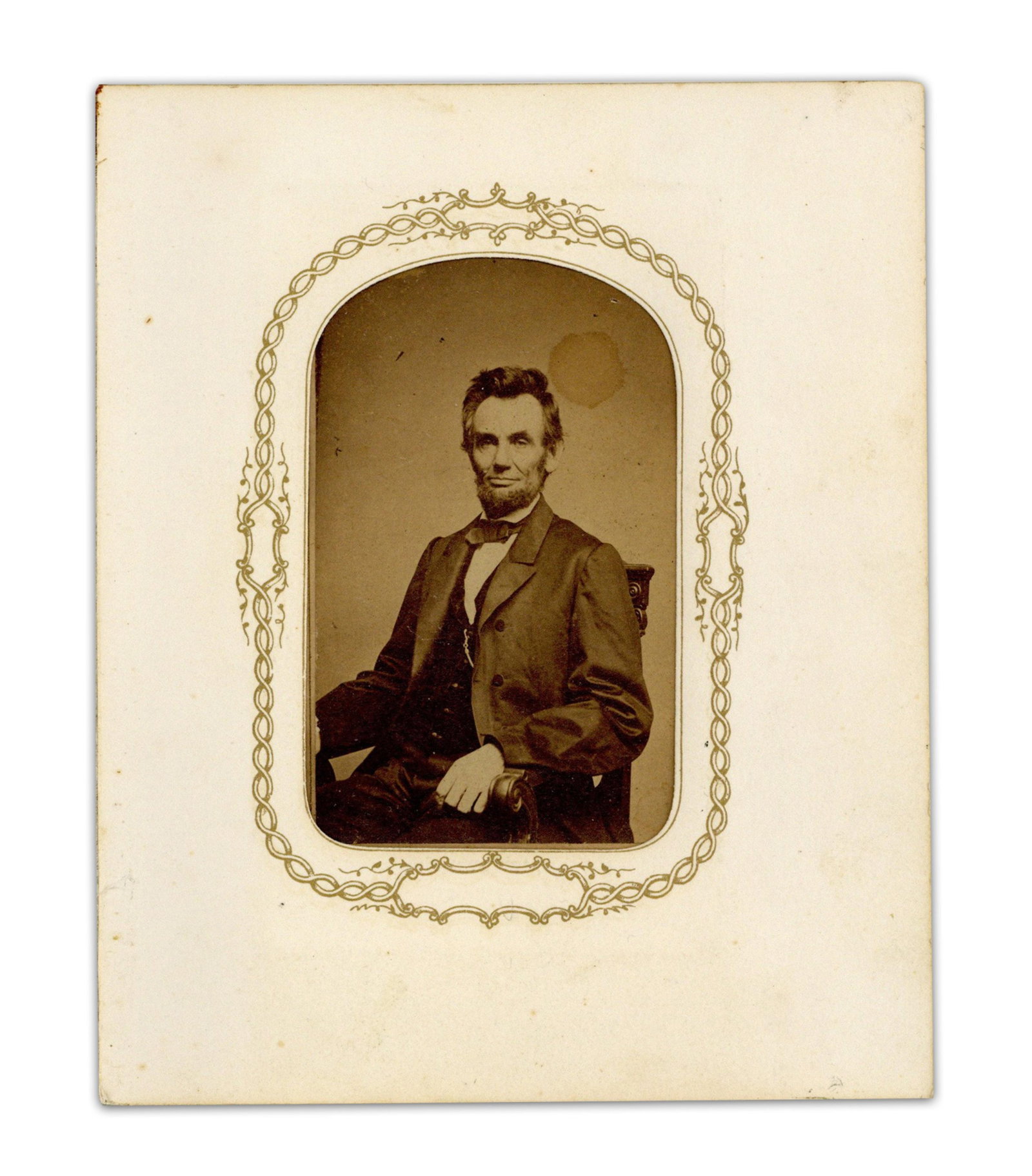 Abraham Lincoln CDV After Mathew Brady Published in Baltimore - Hometown of John Wilkes Booth! (1 of 4)