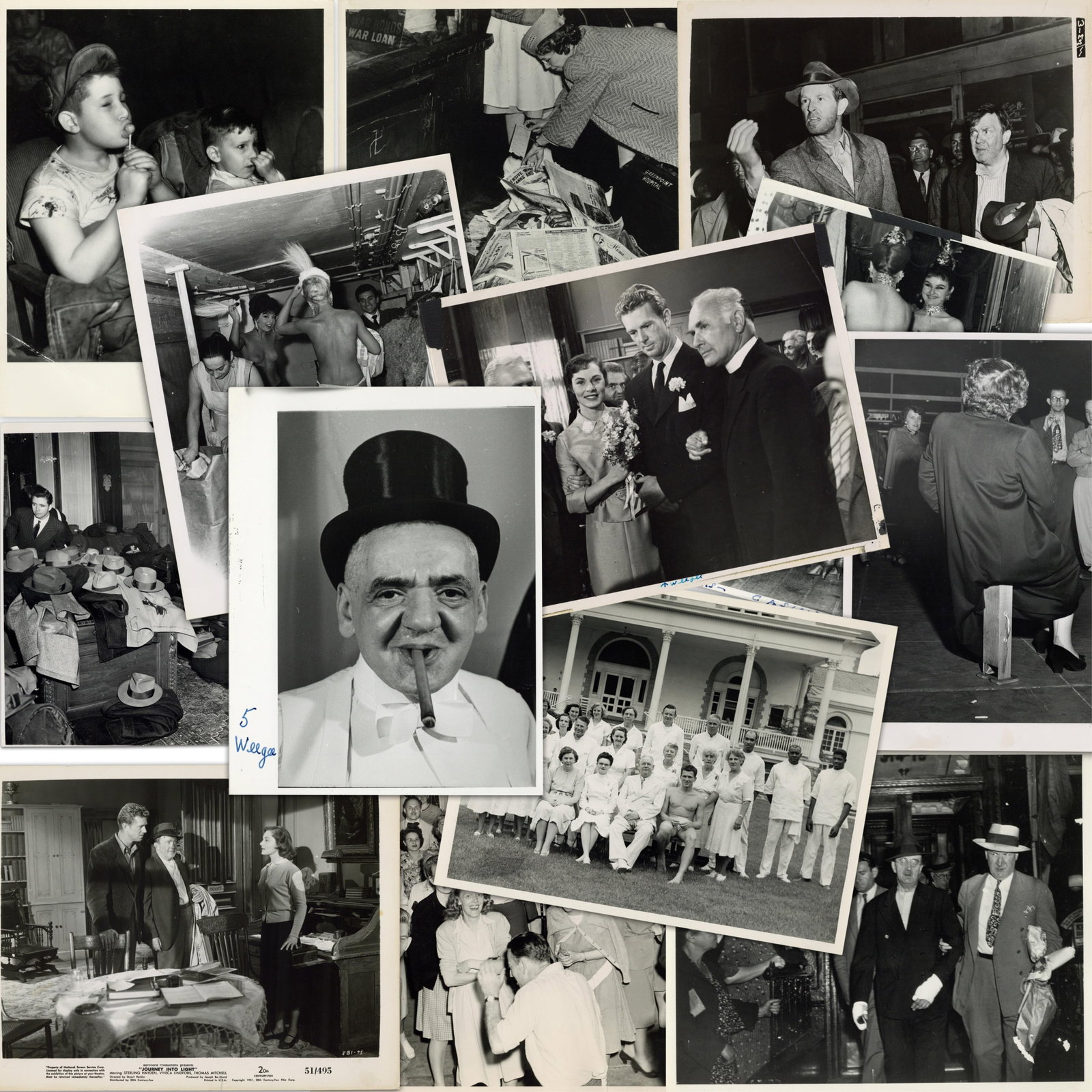 (13) Weegee Photos, Incl. 2 Signed, from Crime Scenes to Nudist Colonies, Showgirls to Hollywood: Weegee various, ca. 1930s-1960s (13) Weegee Photos, Incl. 2 Signed, from Crime Scenes to Nudist Colonies, Showgirls to Hollywood Film Sets, With Bonus Self-Portraits! Photographs A group of thirteen v