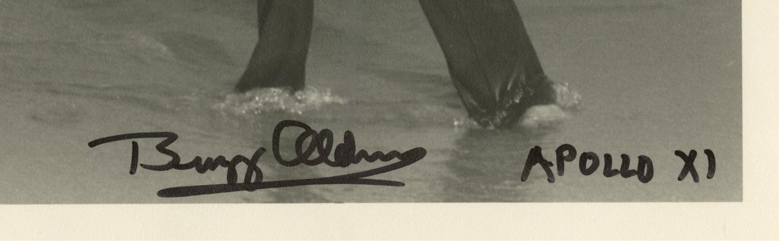 Moonwalker Buzz Aldrin Autographed Photo - 2