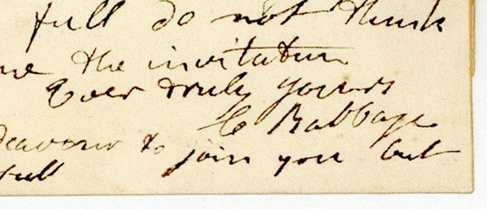 Charles Babbage ALS Pulling Strings While Developing Difference & Analytical Engines, With Rare - 2