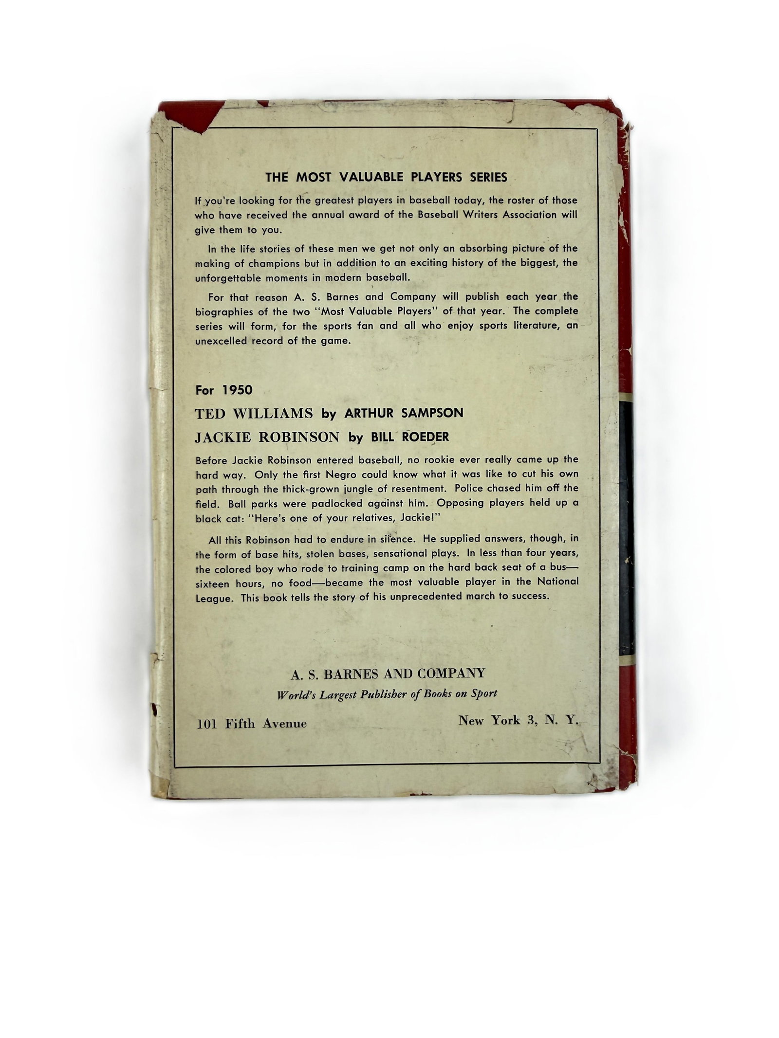 Book Signed by Ted Williams - 5