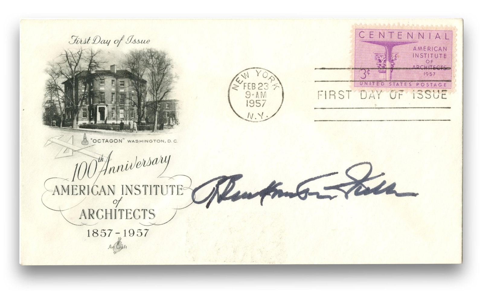 Buckminster Fuller (2) Signed First Day Covers - 3