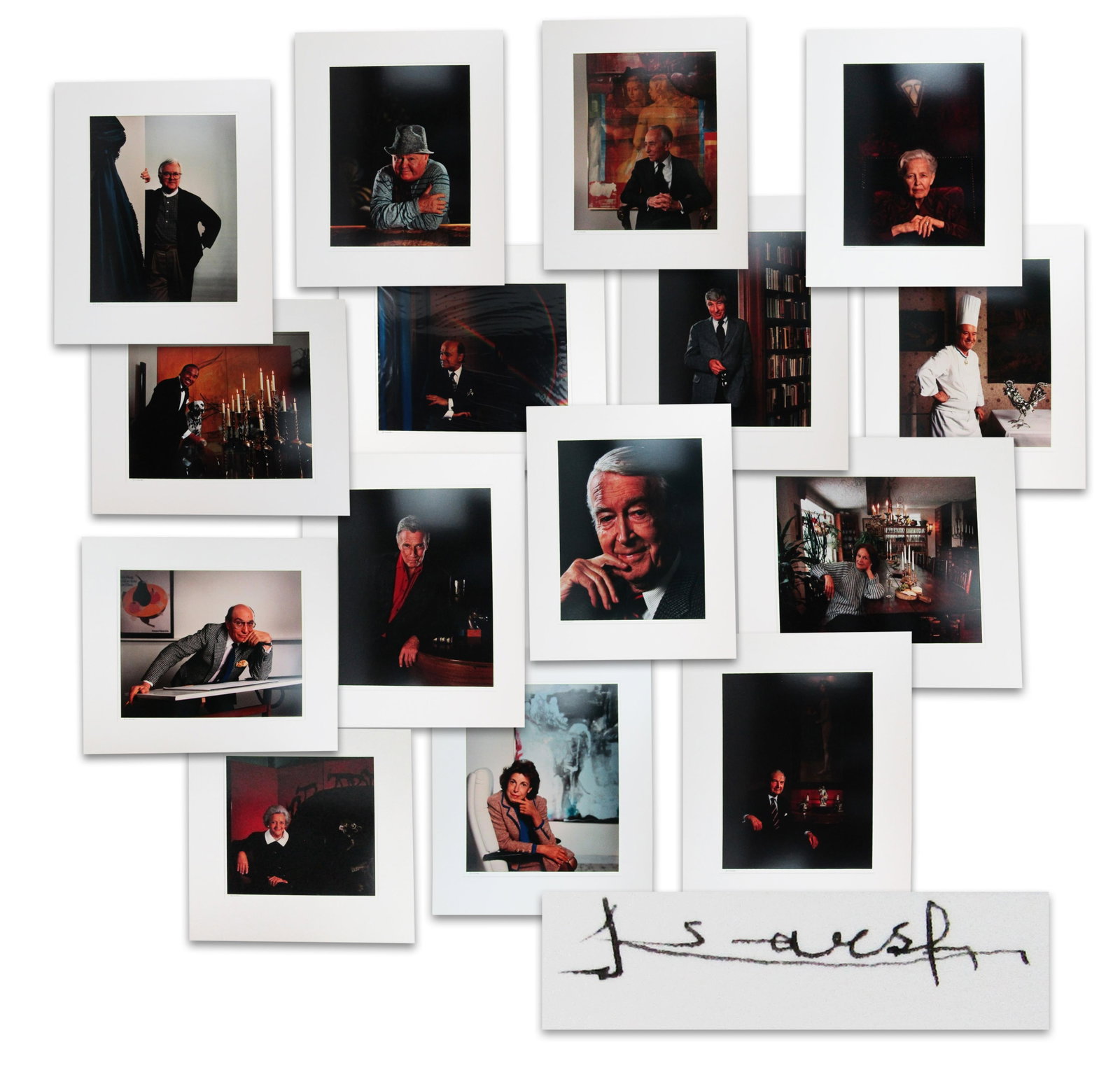 (15) Large Scale 24" x 30" Prints Signed by Photographer Yousuf Karsh, Ex. Karsh Estate (1 of 18)