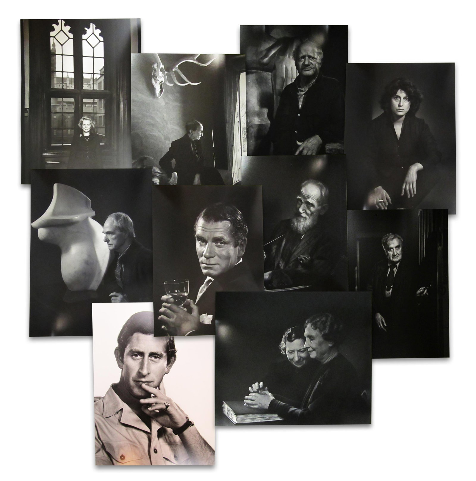 Yousuf Karsh (10) Large Scale 38" x 29" Mounted Photographs for 1988 London Exhibition, Ex. Karsh (1 of 14)