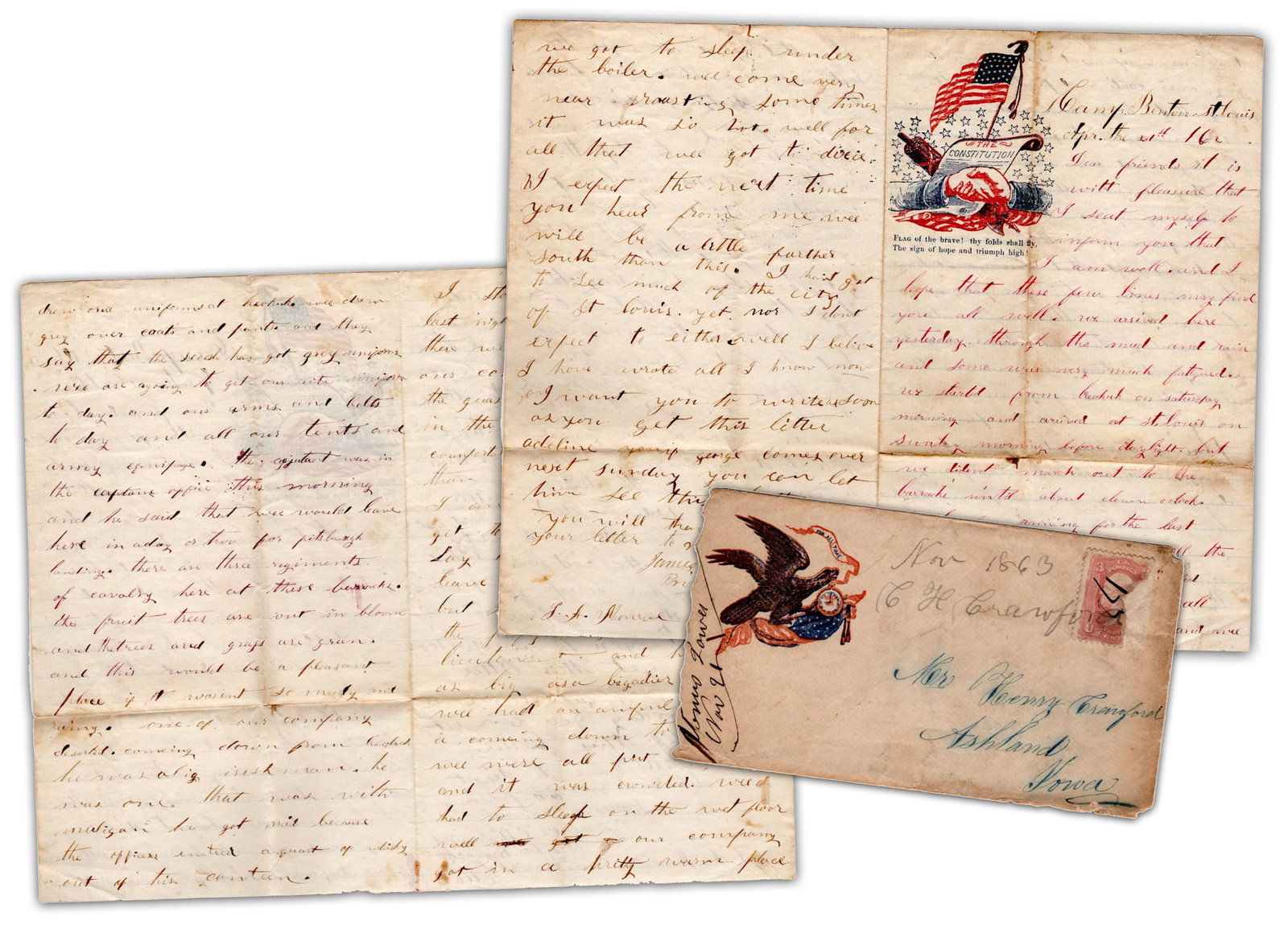 Civil War Union Soldier Fears His Uniform Looks Confederate! (1 of 5)