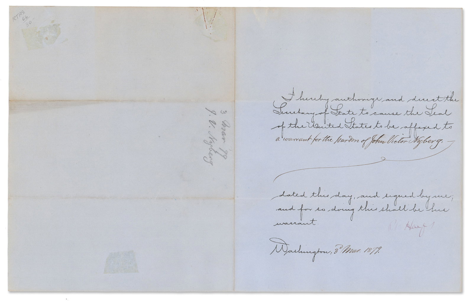 Rutherford Hayes Pardons a Bootlegger - 2