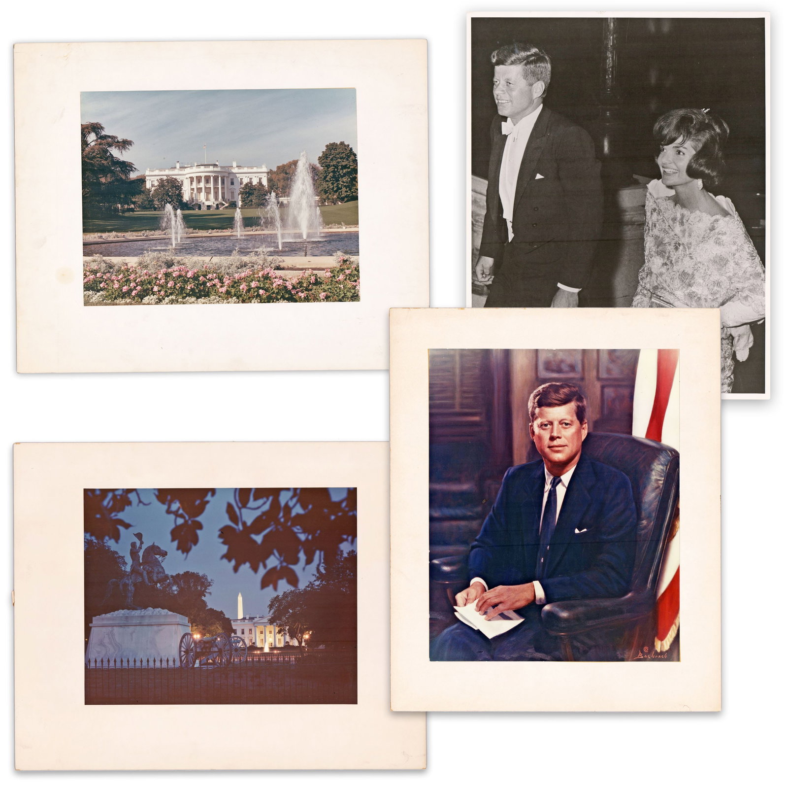 Kennedy & Kennedy-Era Oversized Photos, 4 Pcs, Incl. Cecil Stoughton: John F. Kennedy n.p., n.d. Kennedy & Kennedy-Era Oversized Photos, 4 Pcs, Incl. Cecil Stoughton Photographs A suite of four vintage oversized photographic prints related to 35th U.S. President John F.