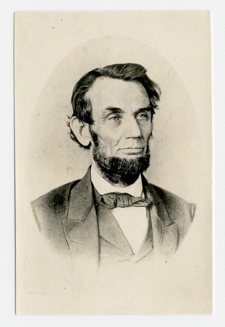 Abraham Lincoln Photo, Meserve Printed & Collected (1 of 2)