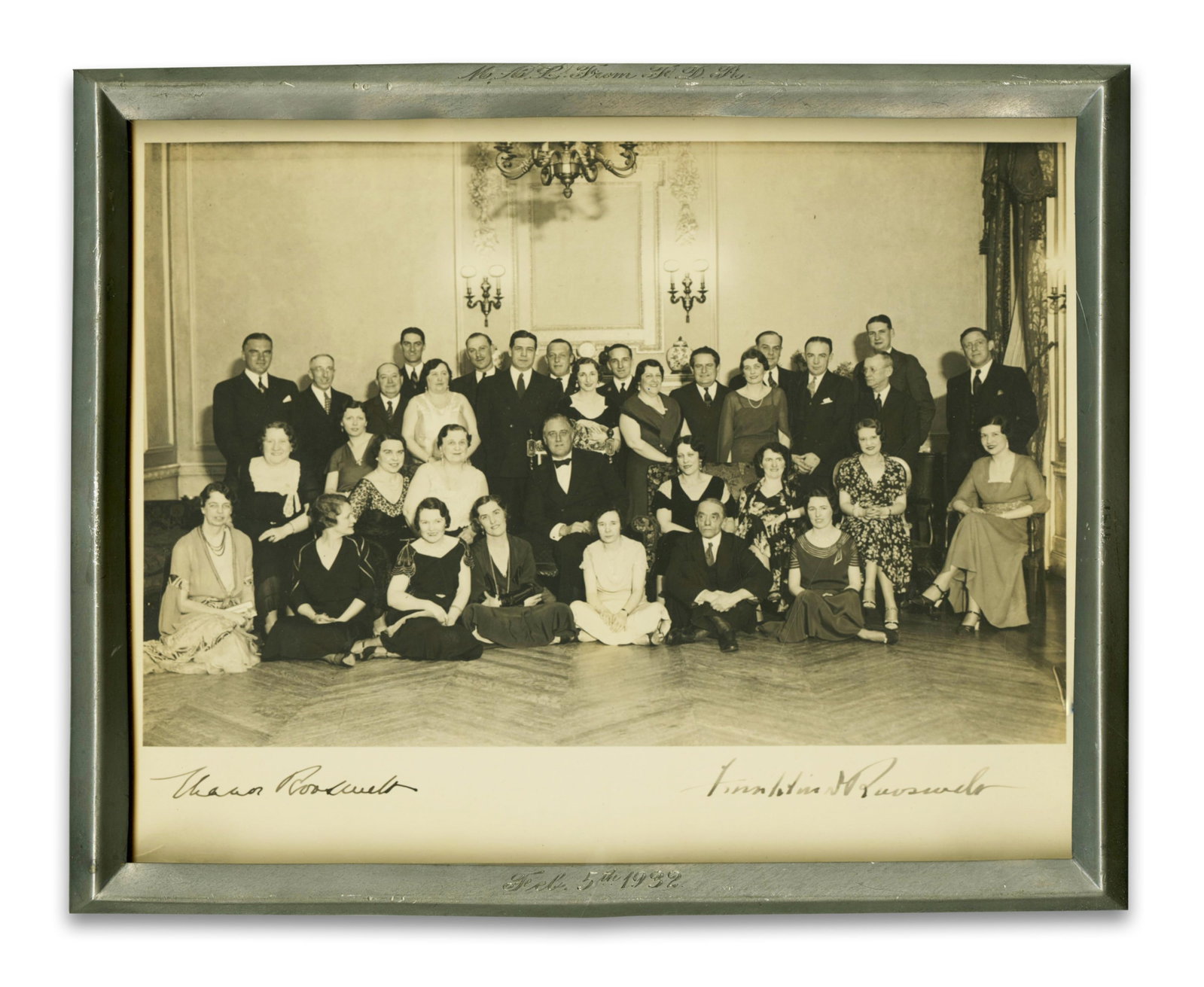 Franklin & Eleanor Roosevelt SP Presented to Missy LeHand, His Purported Mistress! (1 of 4)
