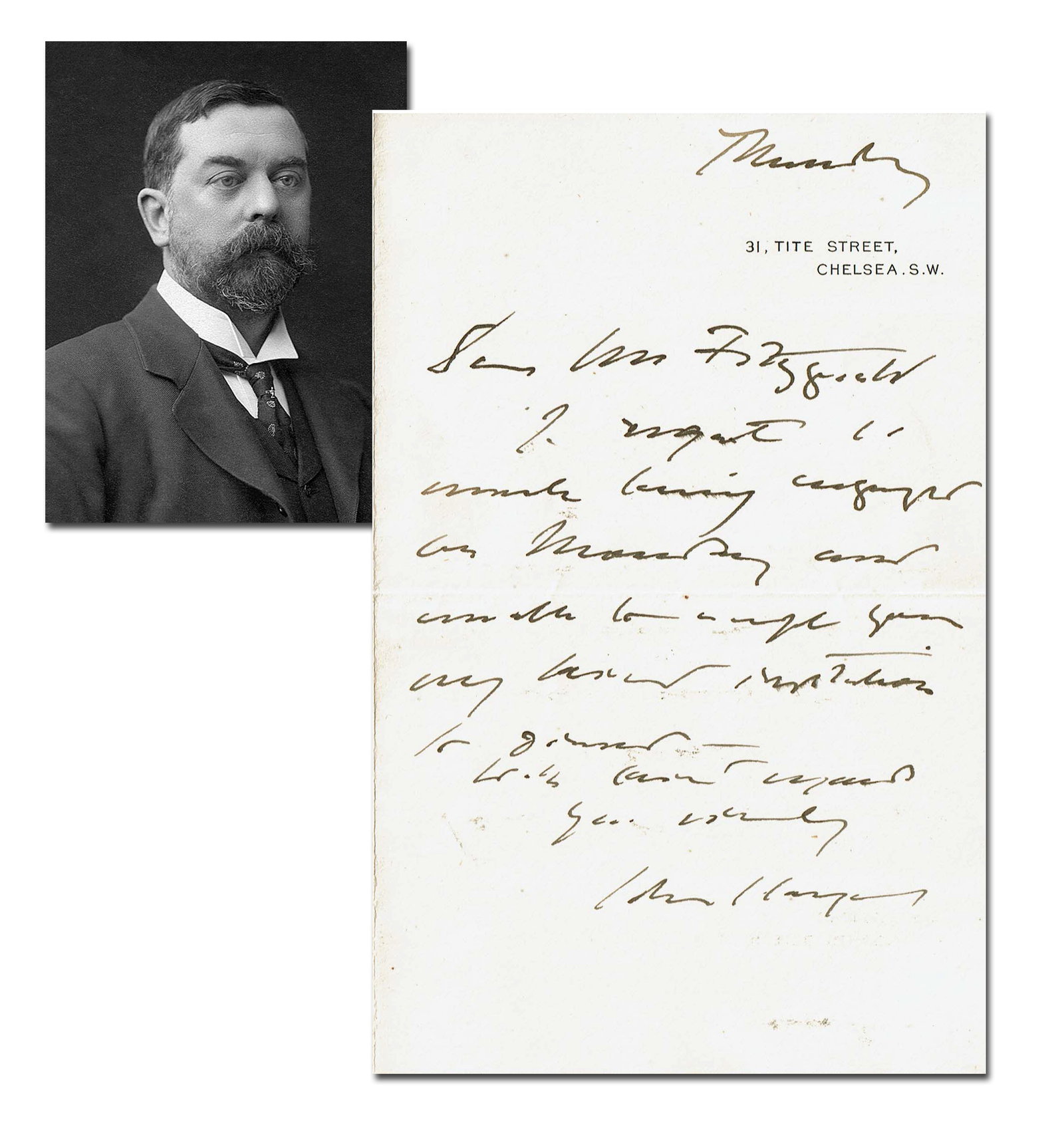John Singer Sargent Declines Another Dinner Invitation (1 of 4)