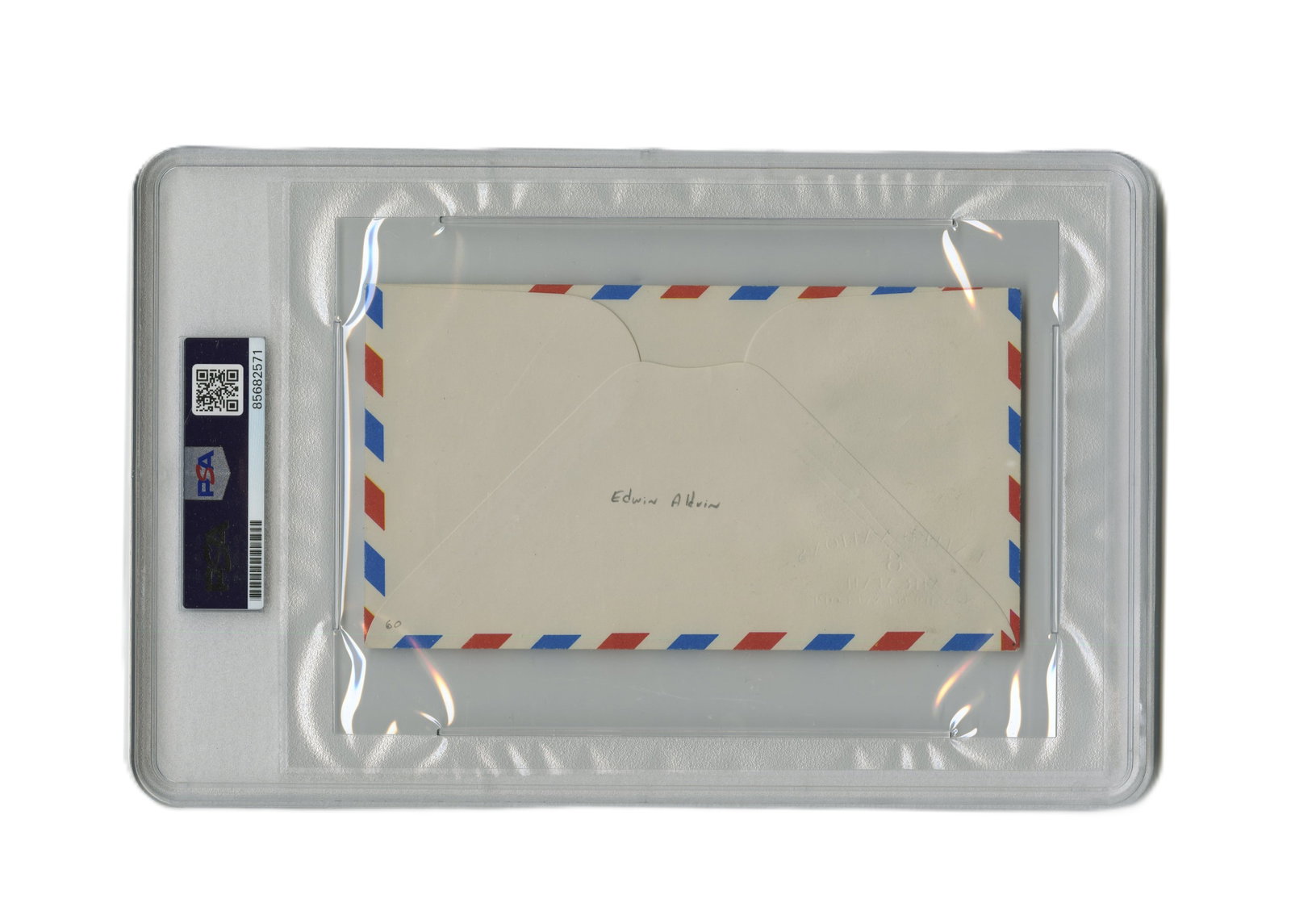 Buzz Aldrin Signed FDC, PSA Slabbed - 2