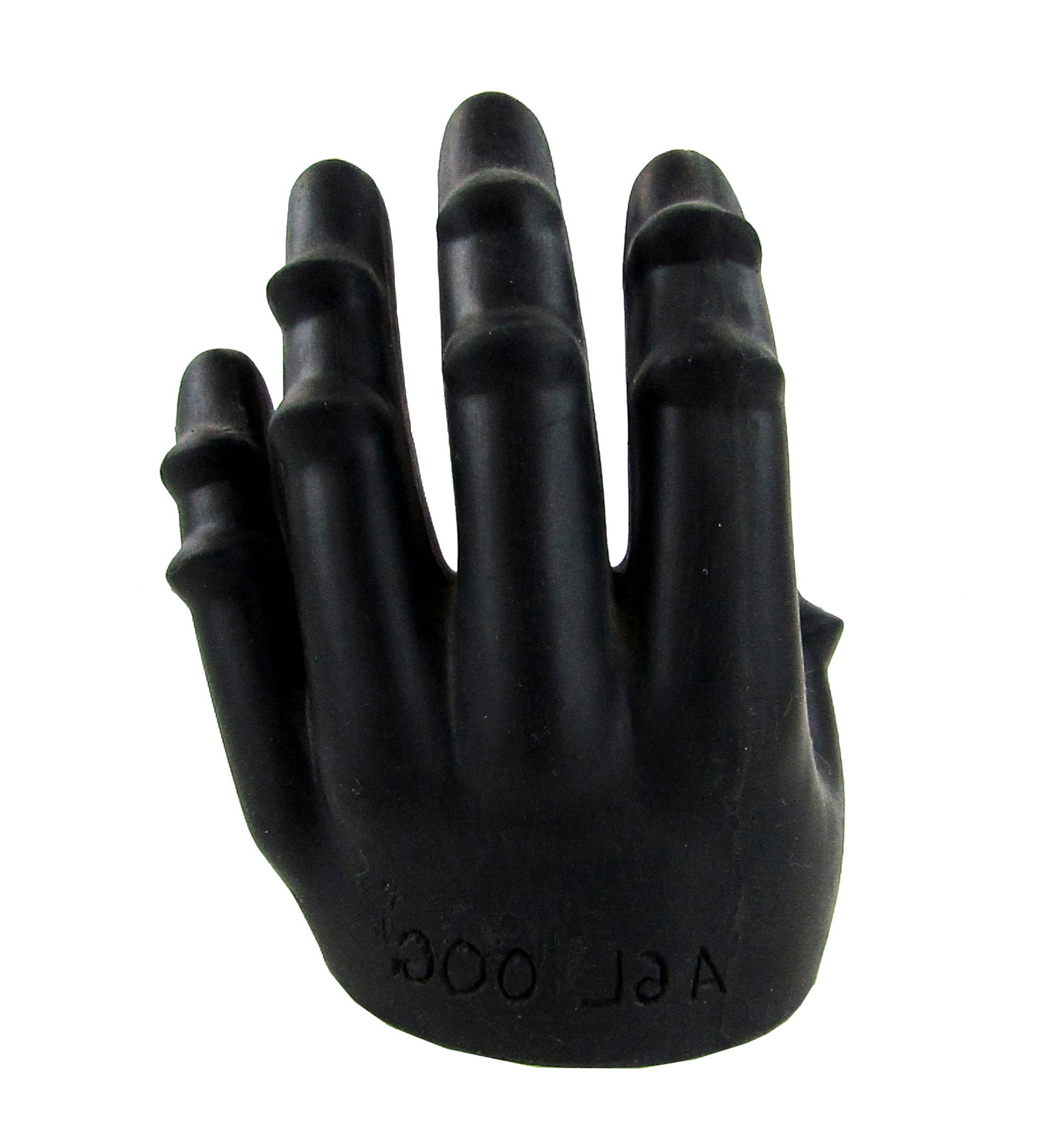 Apollo Astronaut Space Suit Hand Mold: Apollo Program n.p., n.d. Apollo Astronaut Space Suit Hand Mold Relic An Apollo-era black rubber left hand mold used in the creation of custom spacesuit gloves. Measuring 6.75" in height and