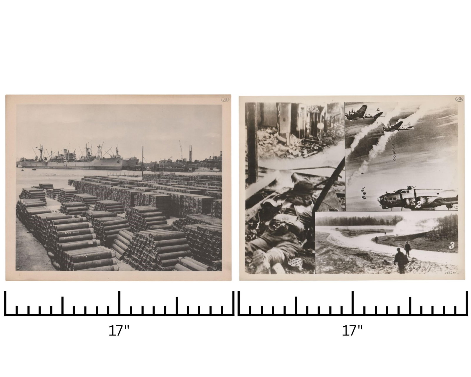 Rare WWII Oversized Wartime Photographs, Fantastic & Unique! (1 of 5)