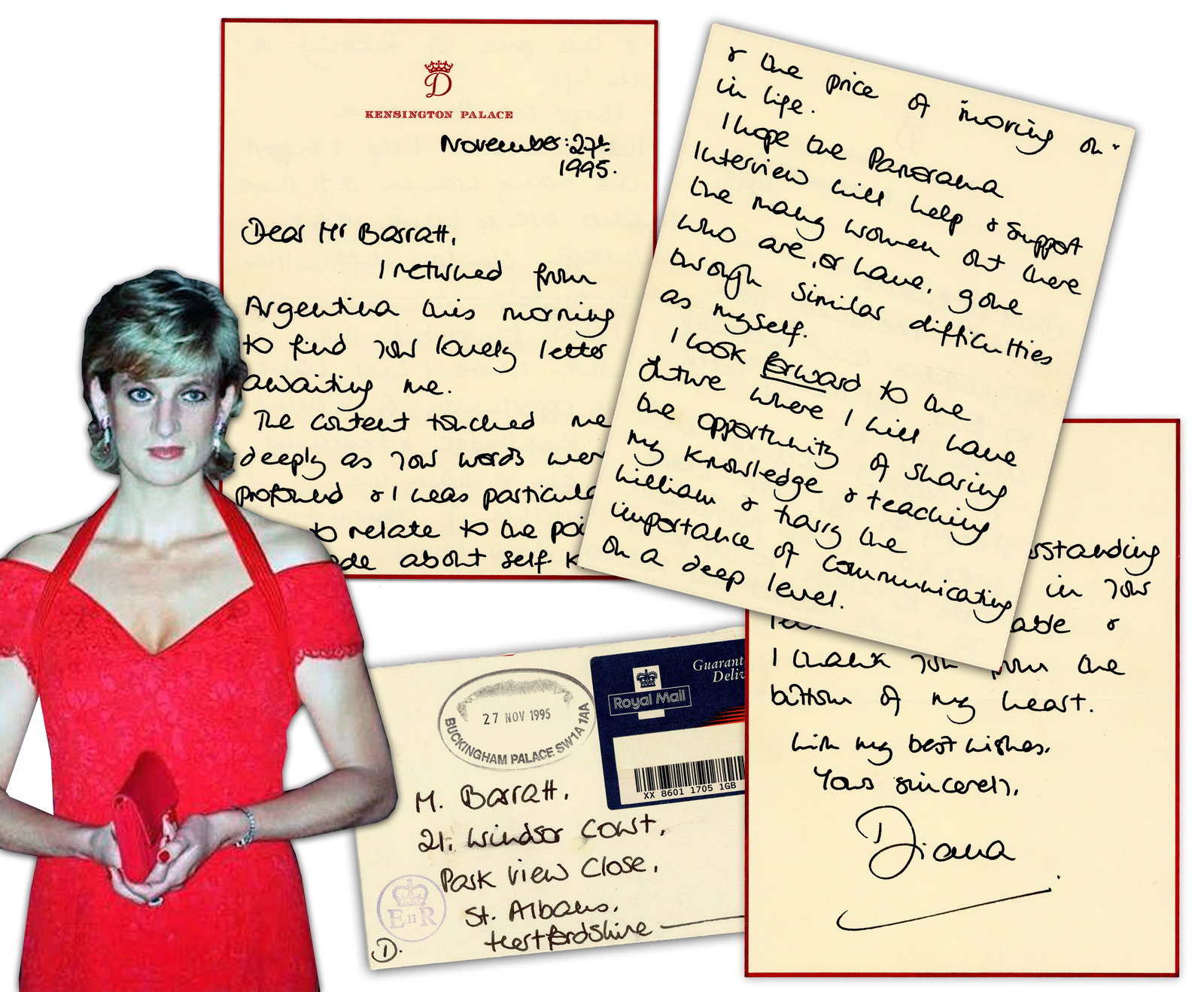 Princess Diana ALS on Divorce: "I will have the opportunity of… teaching William + Harry the (1 of 8)