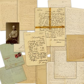 (2) Sigmund Freud ALSs Re: Patient Tatiana Nacht, Profiled in "Totem & Taboo"; Along With (6) Max