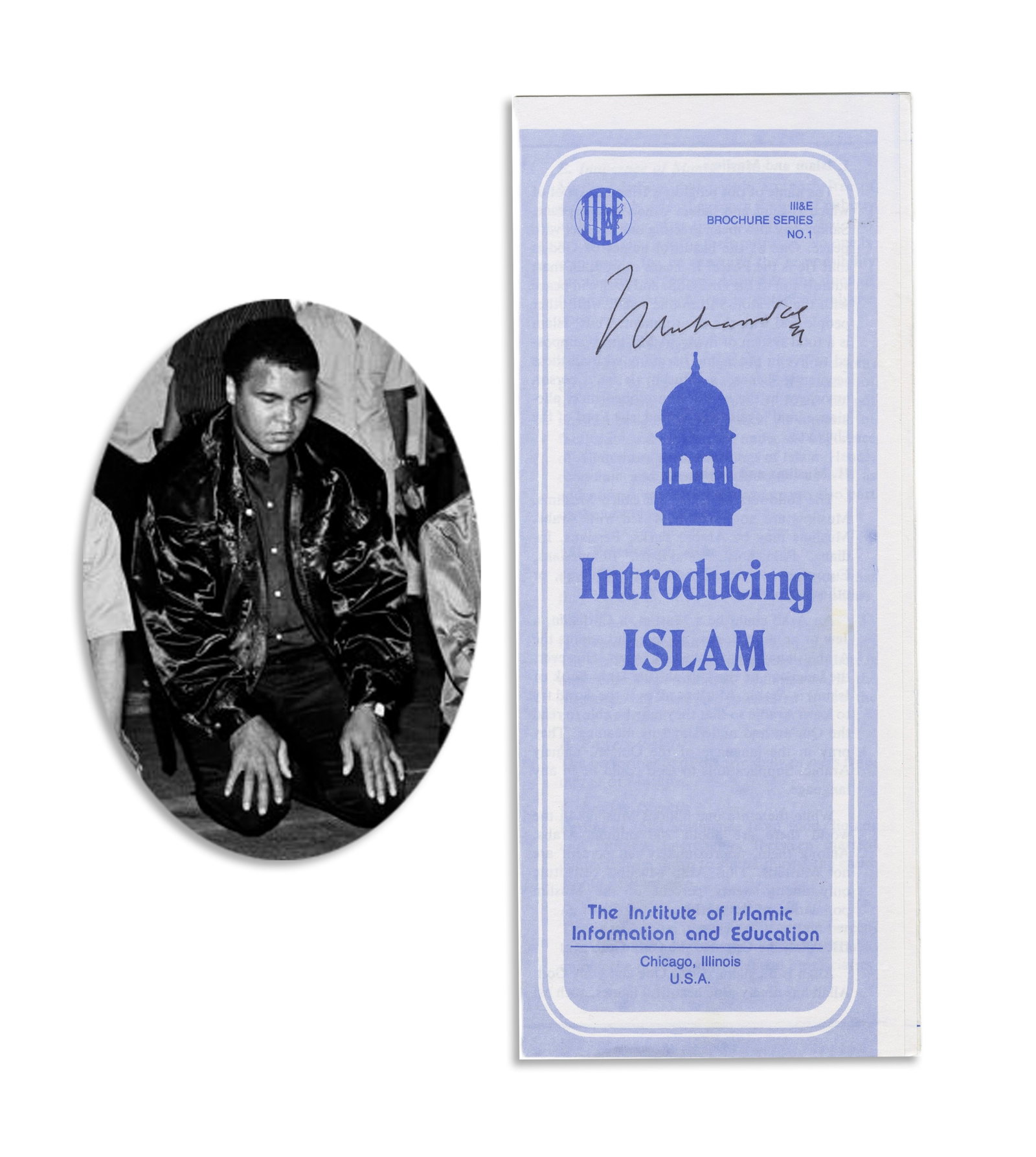 Muhammad Ali Signed Pamphlet: "Introducing Islam" (1 of 2)