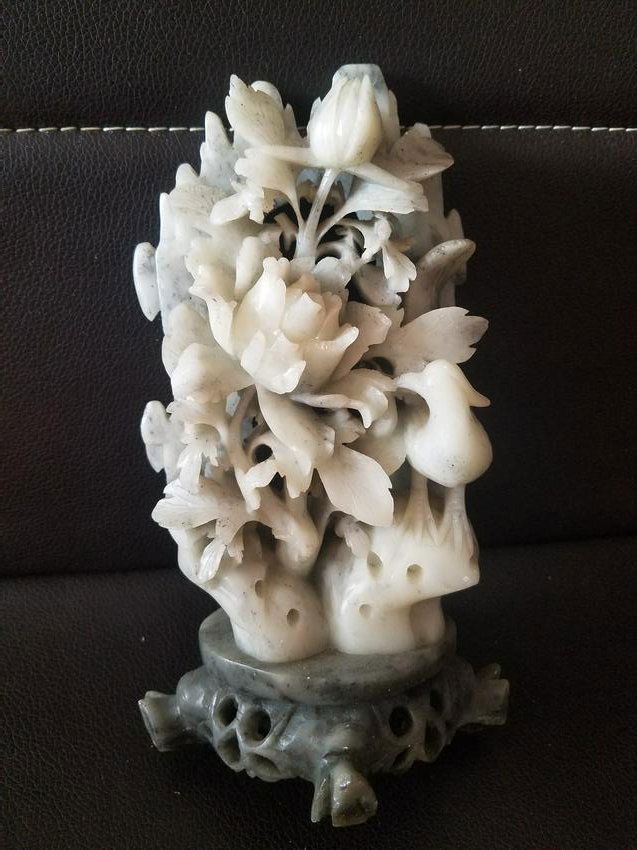 A Shoushan Stone Carved Pendant (1 of 2)