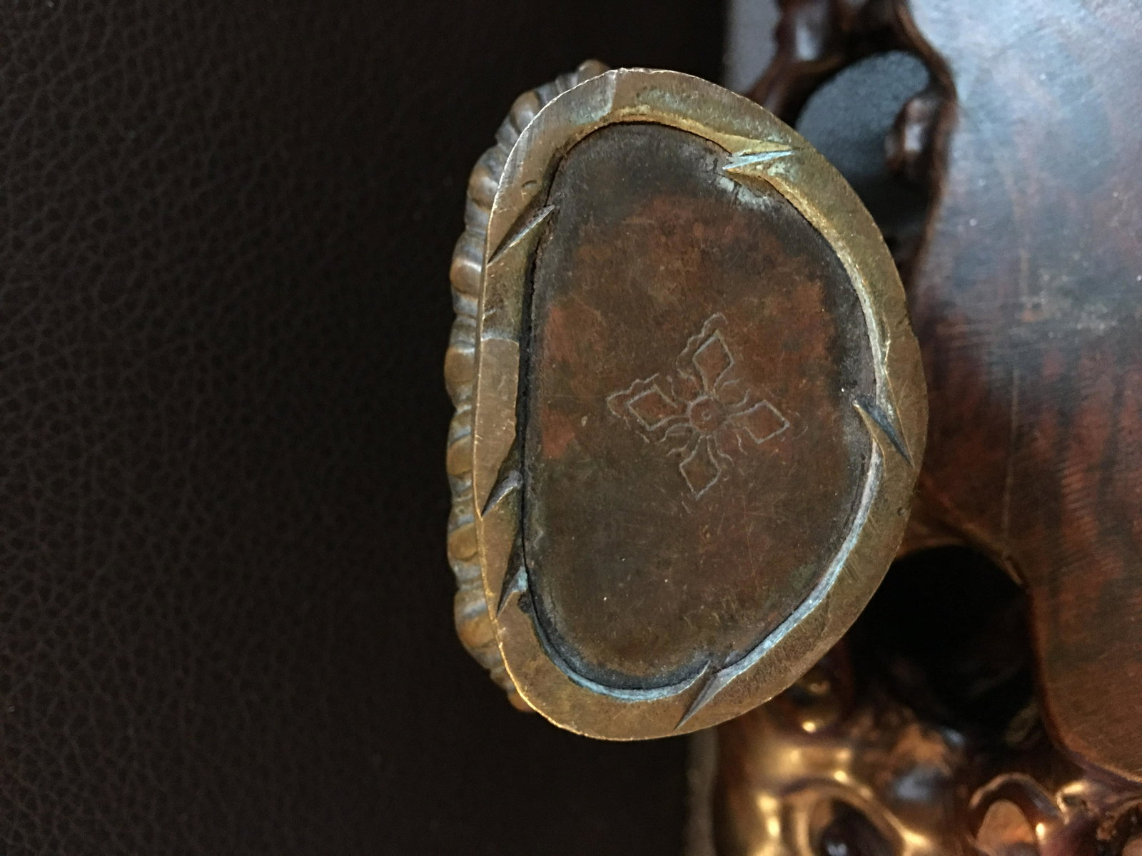 Bronze buddha statue (1 of 3)