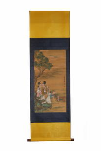 Tang Yin figure painting in the Ming Dynasty: Tang Yin figure painting in the Ming Dynasty