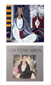 Lin fengmian attributed to,lady