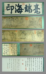 Wu daozi attributed to,figures