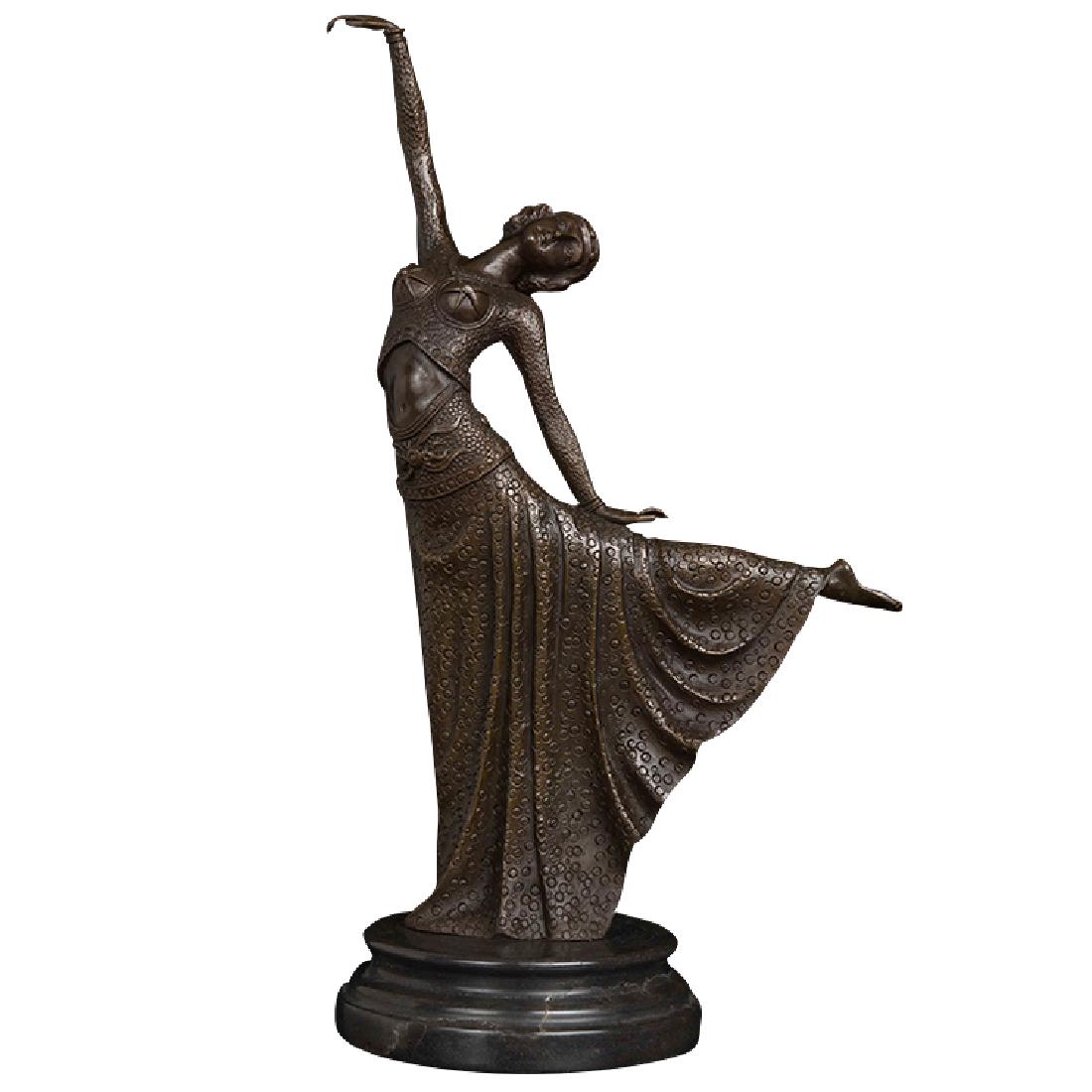 dancer figurines sculpture home decor (1 of 4)