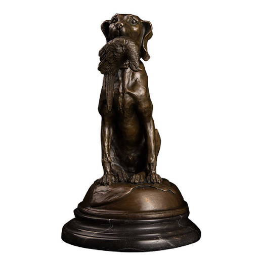 Bronze hunting dog statue Jan 04, 2019 House of Arts Treasure in CO