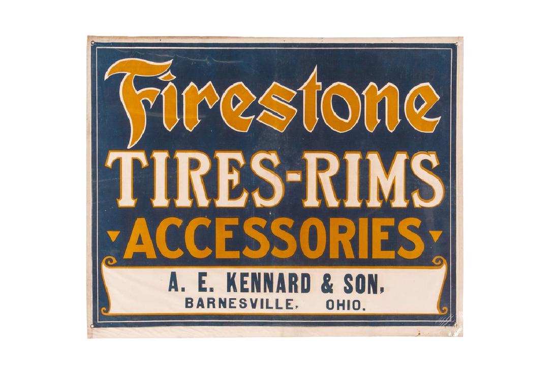 Firestone Tires-Rims Accessories Canvas Banner (1 of 5)