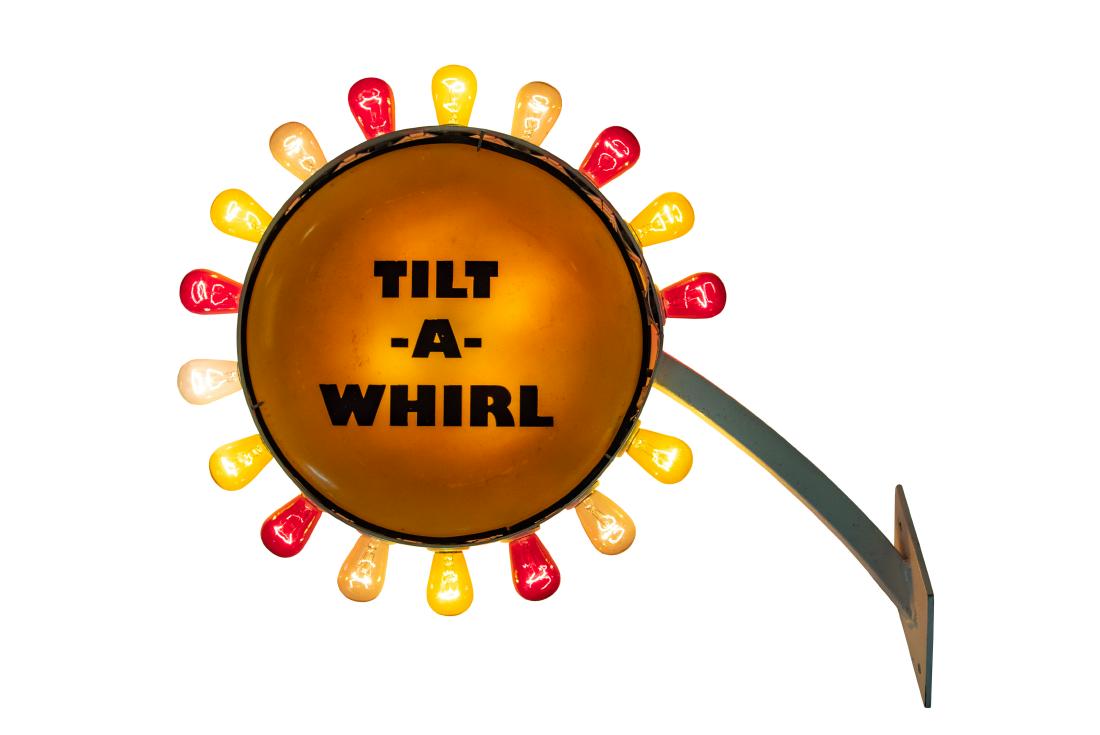 Tilt-a-whirl Lighted sign (1 of 4)