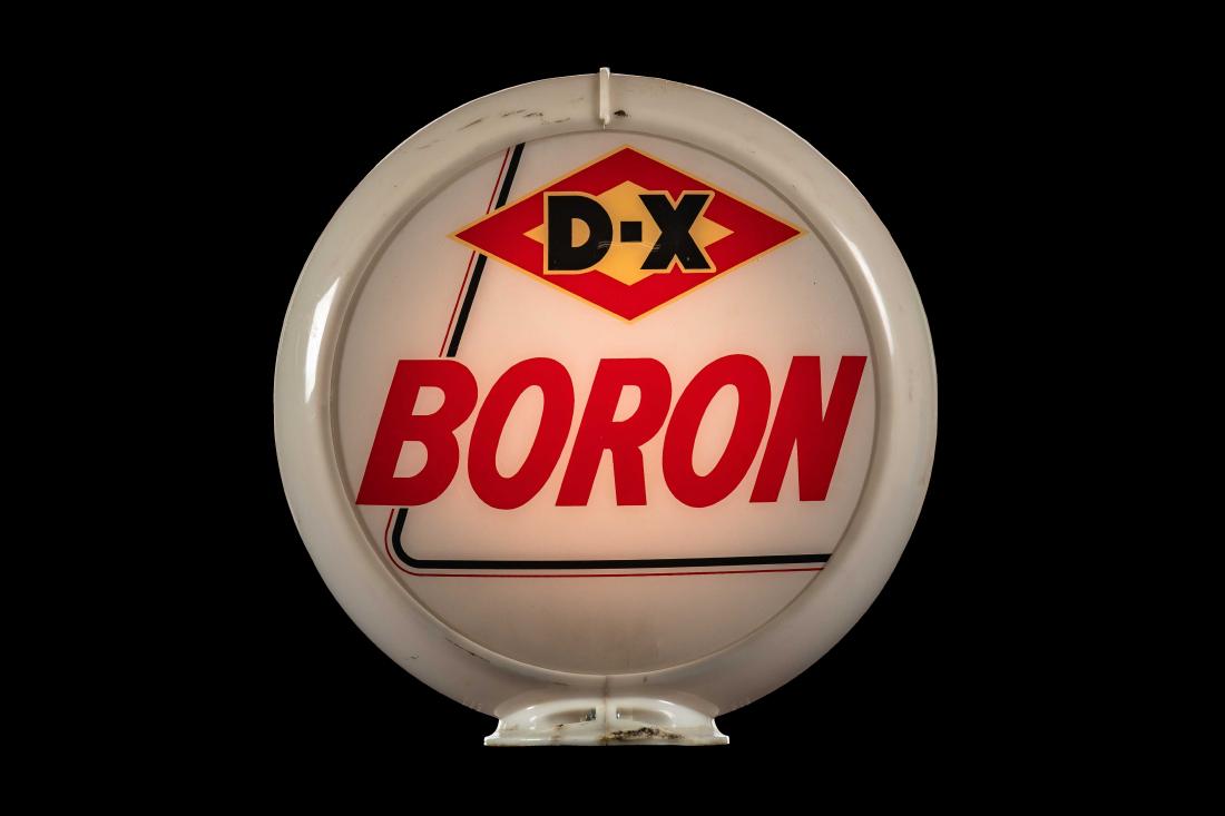D-X Boron Gas Pump Globe Plastic Body (1 of 6)