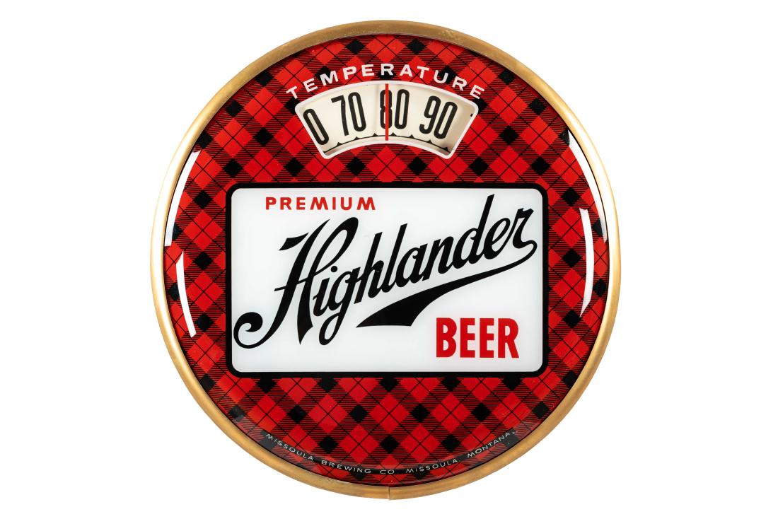 Premium Highlander Beer Bubble Thermometer (1 of 6)