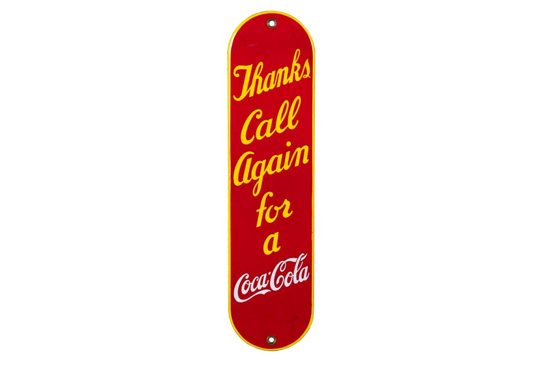 Coca Cola Palm Push Sign (1 of 4)