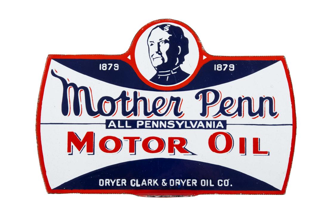 Mother Penn Motor Oil Paddle Sign (1 of 5)