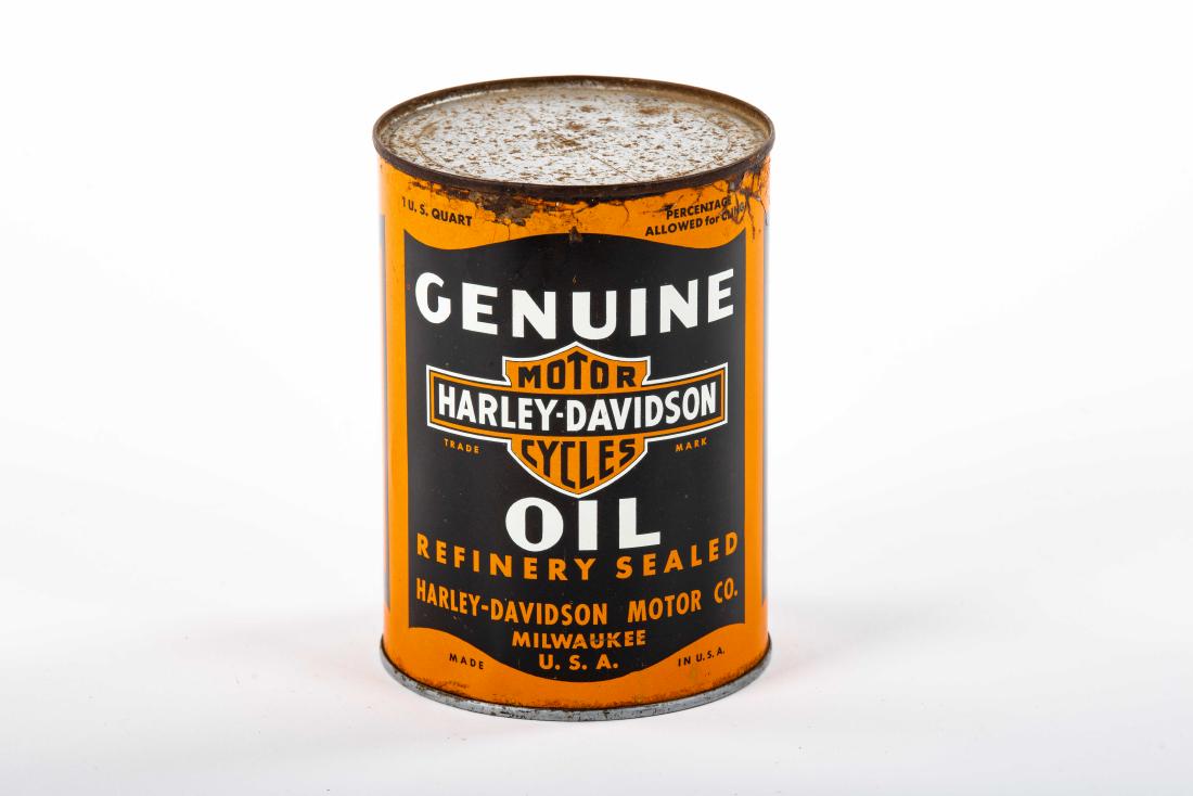 Harley Davidson Motor Oil Can (1 of 4)