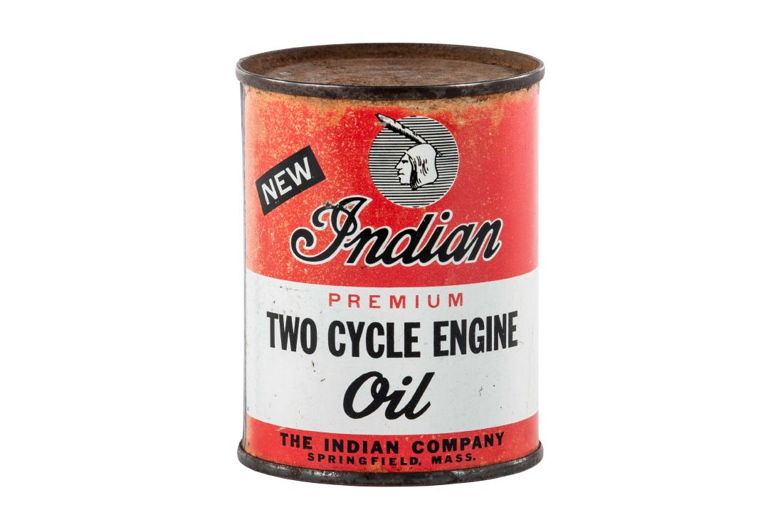 Indian Motorcycle Engine Oil Can (1 of 3)