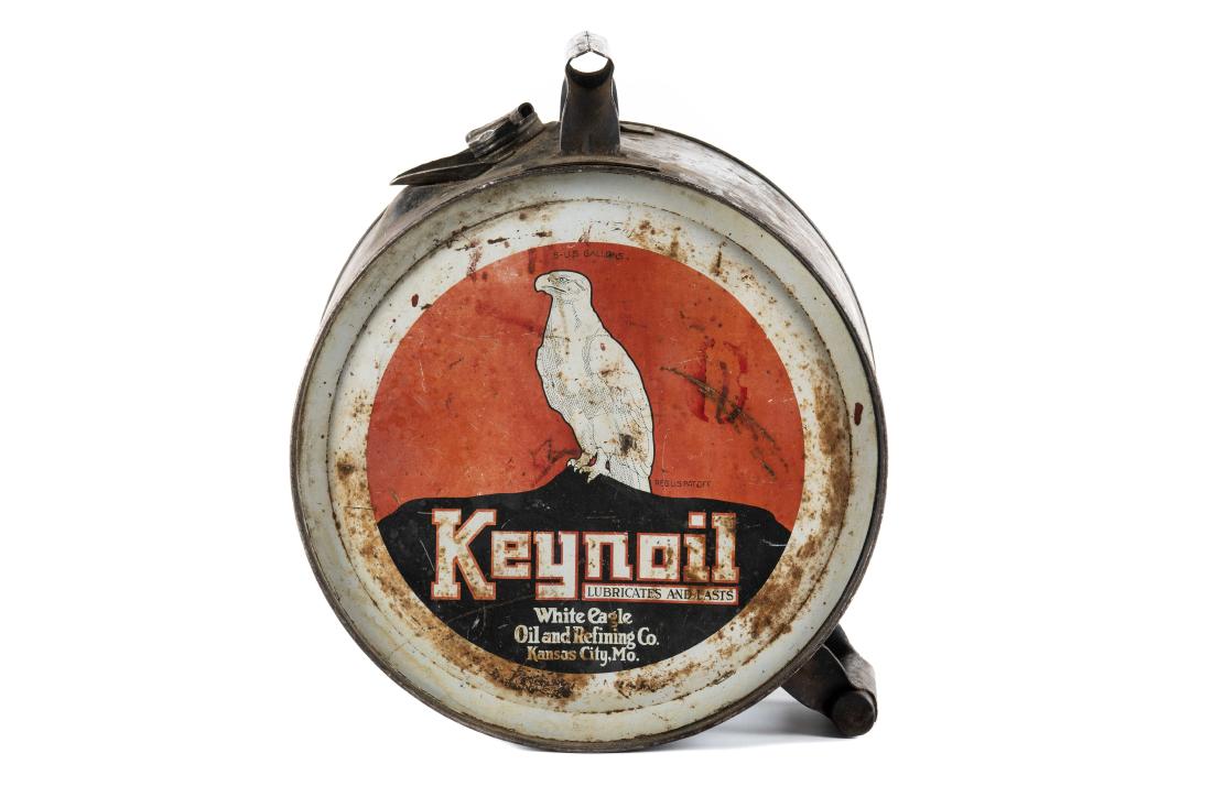 White Eagle Keynoil Motor Oil Rocker Can (1 of 4)