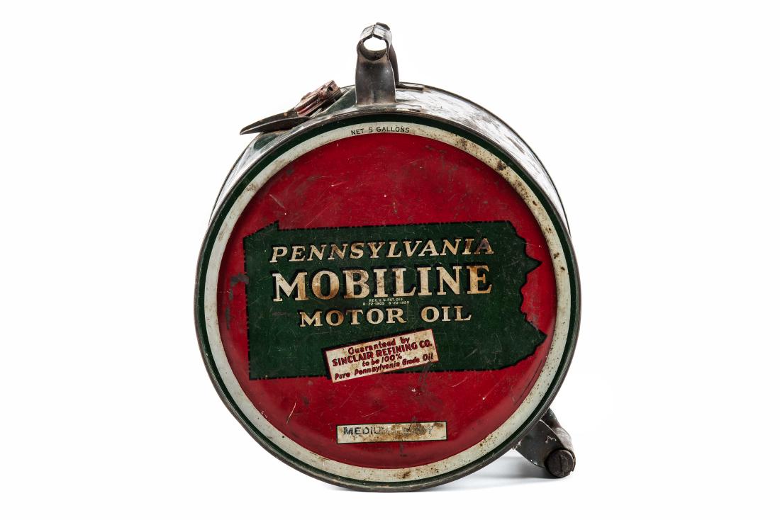 Sinclair Mobiline Motor Oil Rocker Can (1 of 4)