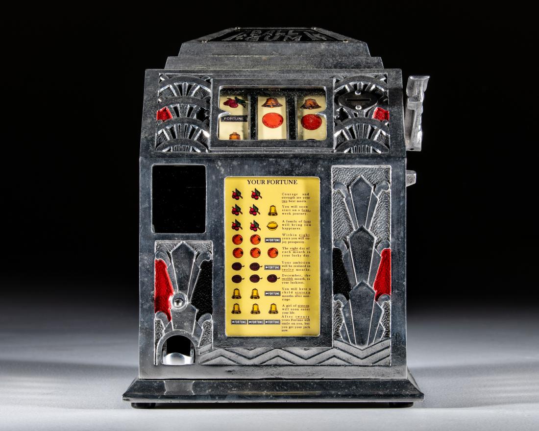 1 Cent Daval Gum Vender Trade Stimulator  (1 of 4)