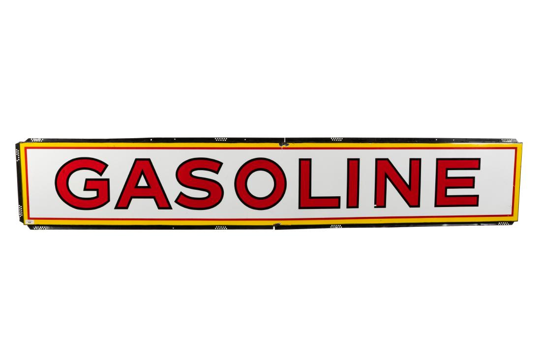 En-Ar-Co White Rose Gasoline Horizontal Sign (1 of 4)