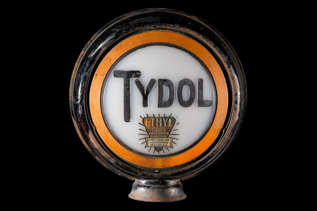 Tydol Ethyl Gasoline Gas Pump Globe (1 of 8)