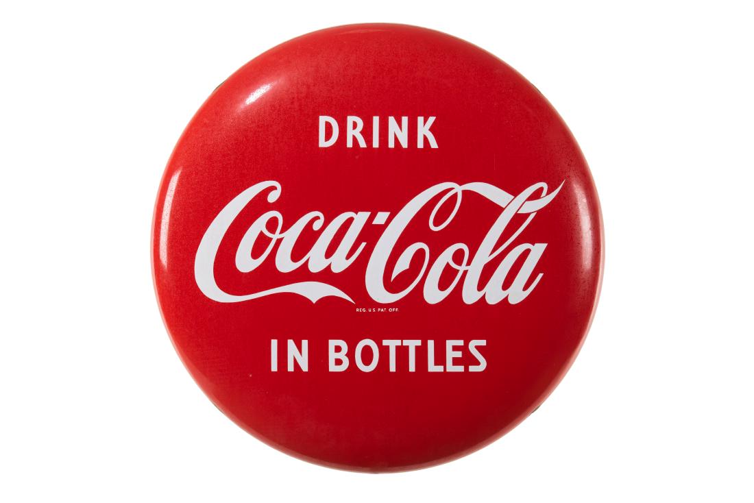 Drink Coca Cola In Bottles Button (1 of 4)